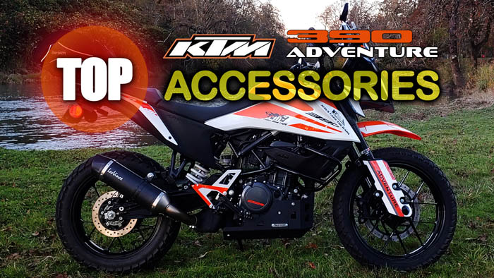 News -Top Accessories for the KTM 390 Adventure Video Posted