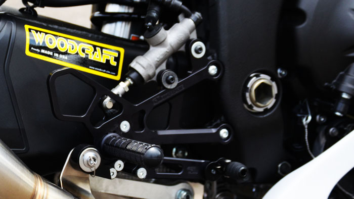 Woodcraft R6 Rearsets